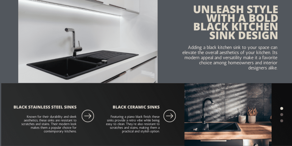 Black Kitchen Sink