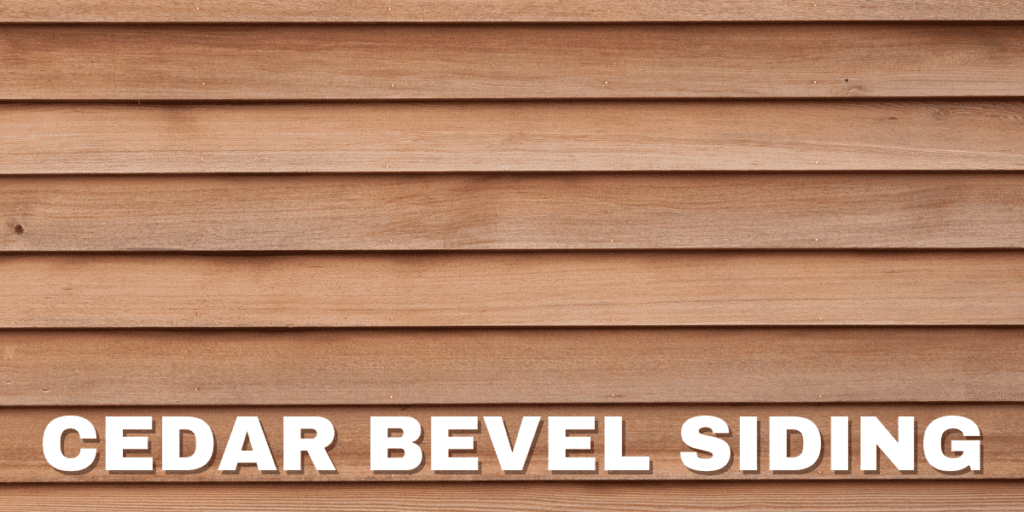 Cedar Wood Siding