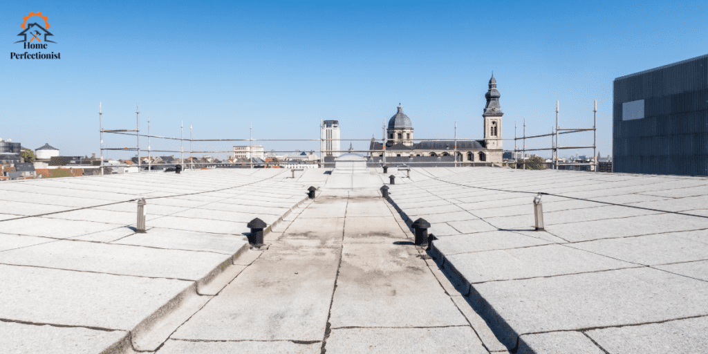 commercial flat roof