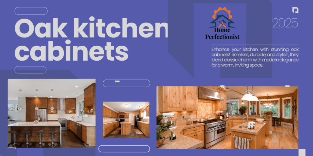 Oak kitchen cabinets