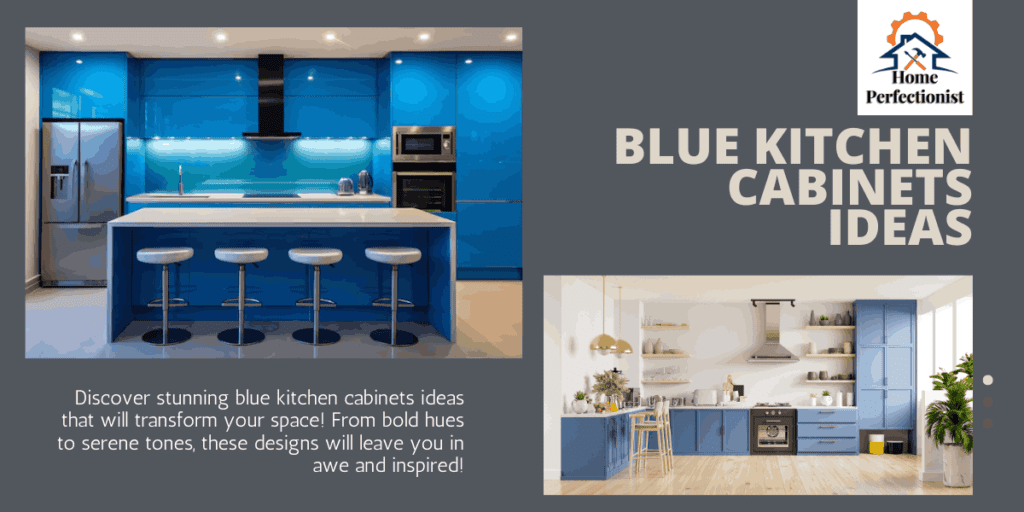 Blue kitchen cabinets ideas