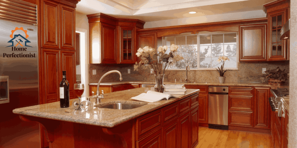 cherry wood kitchen cabinets