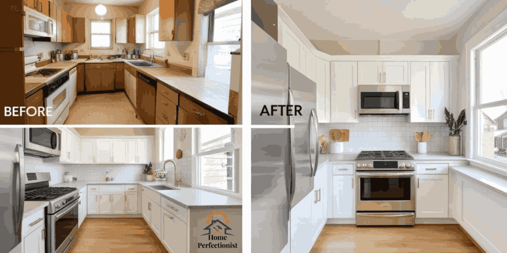 small galley kitchen remodel before and after