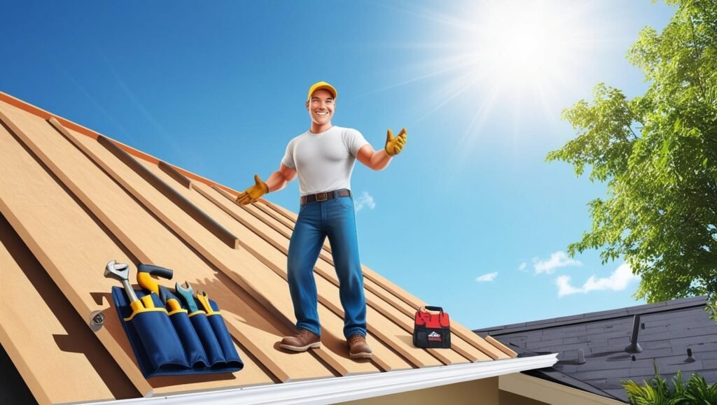 can i replace my own roof
